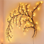 Enchanted LED Willow Black Vine Warm White 220V