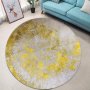 160CM Round Branded 3D Printed Area Rug Lightweight - RCX63