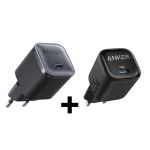 Anker 25W PD Charger + 45W PD Nano Charger Bundle - USB-C Fast Charging