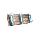 Wood Hanger Sandal 3 Hooks 40X15CM