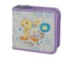 Tweety 40 Cd Wallet Colour Purple