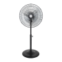 Mellerware Elegant Breeze 3 Speed Steel Fan Black 50W