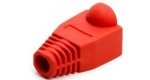Cattex CAT5 RJ45 Red Boot Sleeves 50PCS