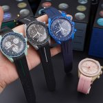 20MM Watch Strap For Omega Watch Curved End Silicone Wrist Bracelet For Men Women Waterproof Sport Watchband Ideal Choice For Gi