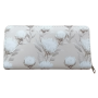 Protea Wallet - Antique White Can Hold Cards 10 19.5 2.5CM