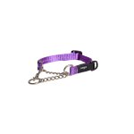 Rogz Utility Dog Collar Control Chain - Purple