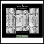 Rsw 30CM Christmas Crackers Deluxe Snowflake Design 6-PACK XM6787