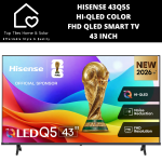 Hisense 43Q5S Hi-qled Color Fhd Qled Smart Tv - 43 Inch