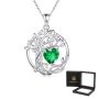 Eternal Love 925 Sterling Silver Tree Of Life Necklace Gift