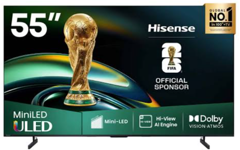 Hisense 55 Inch Uhd MINI LED Smart Tv