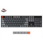 Keychron K1 104 Key Low Profile Gateron Mechanical Keyboard Rgb Brown