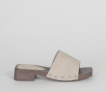 Push In Block Heel - 8 Beige