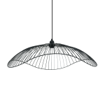 Creek Pendant Light Single Metal Black
