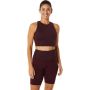 ASICS Women's Flexform Colour Block Bra Training Top - Deep Mars