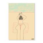 G-string Art Print - A2