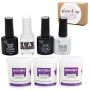 Uv Gel Nail Polish Top Base Matte Bond-it + Acrylic Powder Set