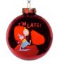 Rabbit Red Glass Ball