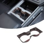 Central Console Water Cup Holder Frame Cover Trim Compatible With Land Rover Defender 2025+ Car Center Console Water Cup Decorat