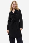 Double-breasted Trenchcoat - Black