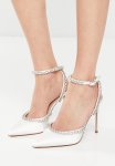 Vamper Court Heel - Ivory Satin