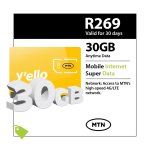 Mtn Super Data Mobile Internet 30GB