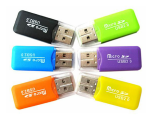 MINI USB 2.0 Tf Sd Card Reader – Blue