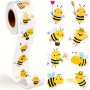 500PCS Cute Bee & Animal Stickers - Perfect For Gifts Decorations And Rewards