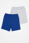 PoP Candy 2 Pack Shorts - Grey & Royal Blue