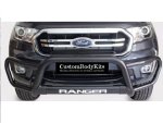 Ford Ranger 2016 – 2022 Tri Bumper 409 Stainless Steel PC Black Asb