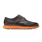 Zer Grand Remastered Wingtip Oxfords -grey natural