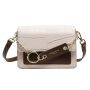 Stylish Crocodile-patterned Cross-body Bag