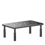 Monitor Stand Tabletop Storage PC Stand Metal Tabletop Height Adjustable