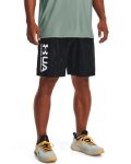 Men's Ua Woven Emboss Shorts - Black XS