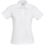 Ladies Sprint Golf Shirt White