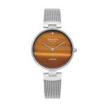 Mineral Fog - Brown Dial Stainless Steel Ladies Watch V256LHCNMC-DTED