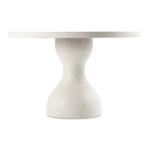 @home Parrot Dining Table Round Concrete Ivory 122CM