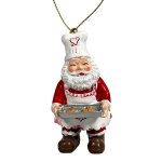 Santa With Tray 5.3X4.5X9CM