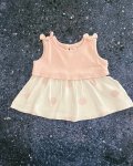 Earth Child Pink And White Two Toned Dress 3 6M