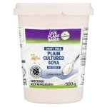 Pnp Live Well Dairy Free Plain Cultured Soya Yoghurt 500G