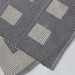 Full Box Pattern Rug - Dark Grey - 120 X 180CM