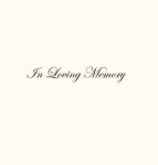 In Loving Memory Funeral Guest Book Celebration Of Life Wake Loss Memorial Service Condolence Book Church Funeral Home Thoughts