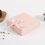 5PCS Large White All-in-one Gift Box Gift Wrapping Box With Ribbon Gift Storage Box Holiday Supplies Birthday Party Supplies Par