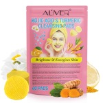 AL'IVER Kojic Acid And Turmeric Cleansing Pads 40'S