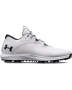 Men's Ua Charged Draw 2 Wide Golf Shoes - White / 8.5