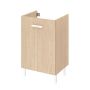 Easy Bathroom Cabinet With 2 Door W50CMXD40CMX80CM Basin Excluded Vanity Only