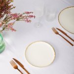 Linea Side Plate Ivory