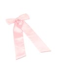 Pink Fabric Statement Bow Clip