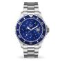 Ice Steel - Blue Cosmos Silver Watch - M