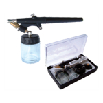 Air Brush Kit With 2 Bowls And Hose