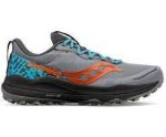 Saucony Men's Xodus Ultra 2 Trail - Fossil basalt Gris - UK7